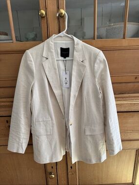 NWT Dynamite Veston Linen Oversized Blazer sz Medium